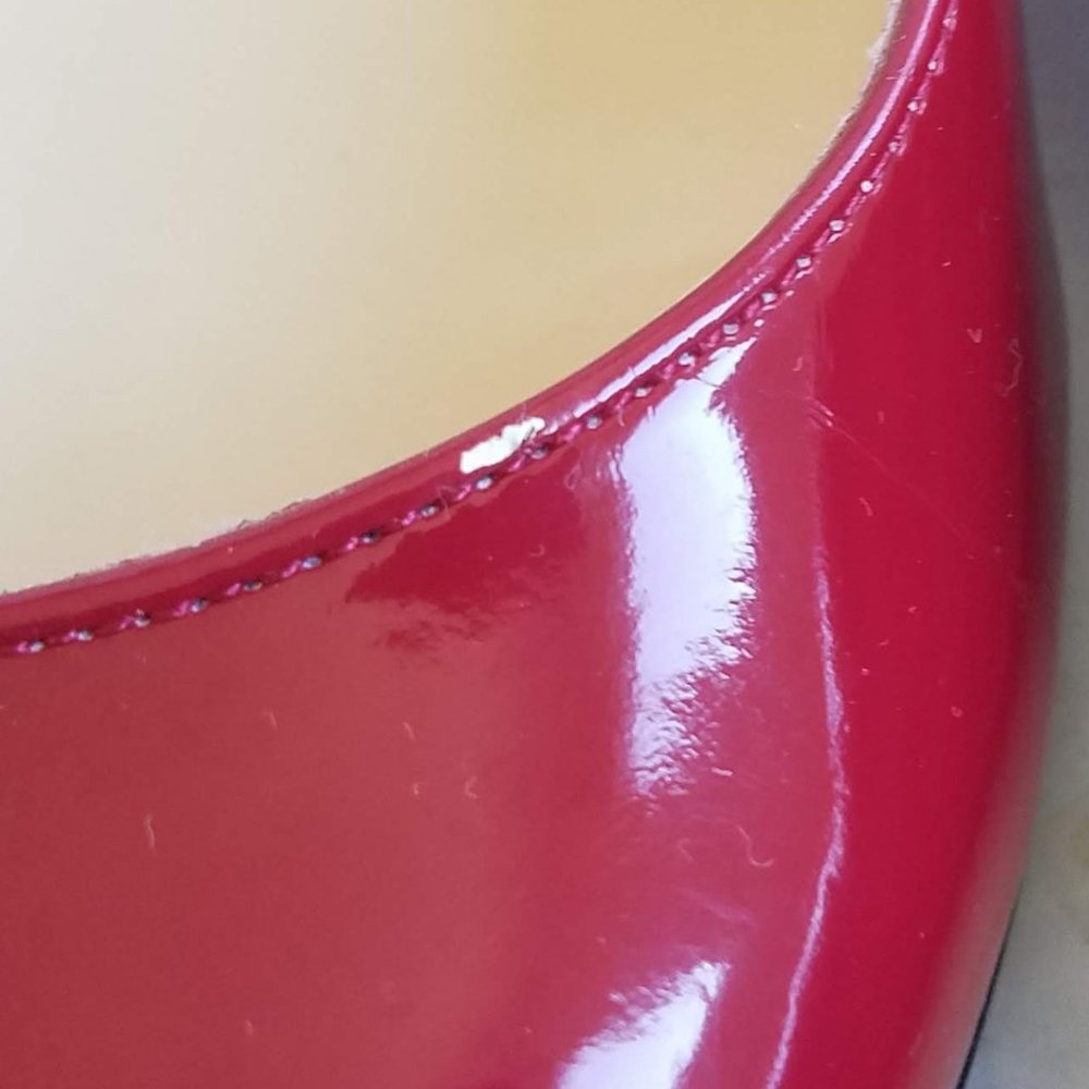 Patent Leather Guess Pumps - Red, Size 7 - Picture 11 of 13